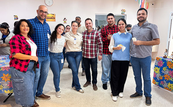 Arraiá dos Trabalhadores agita o Hospital