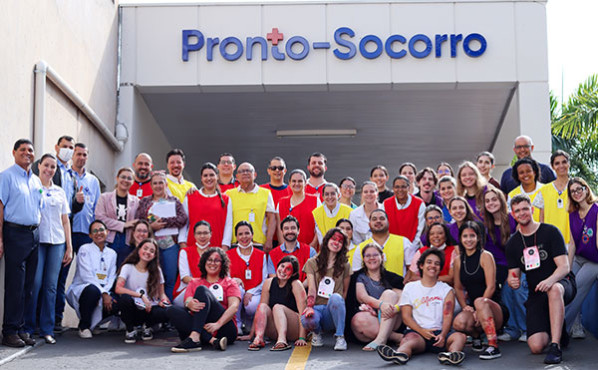 Hospital participa da Simulação de Catástrofe