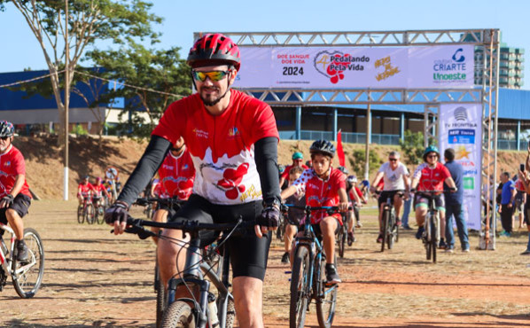 Pedalando Pela Vida arrecadou mais de 3000 bolsas de sangue em Prudente