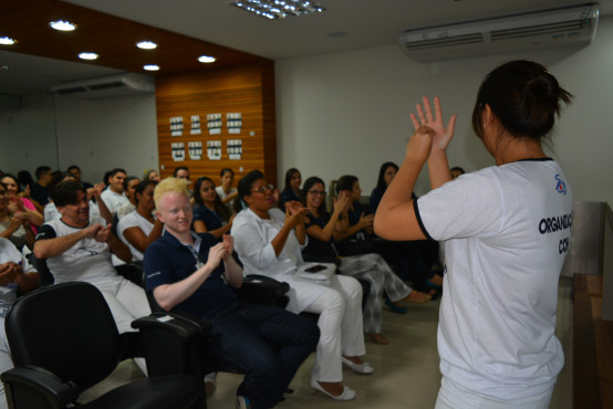 Campanha de higienização das mãos mobiliza funcionários