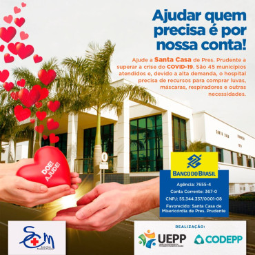 Entidades mobilizam sociedade para ajudar Santa Casa